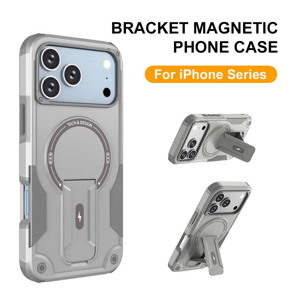 Ring Stand Case - Magnetic Case Compatible Shockproof Protective Shell