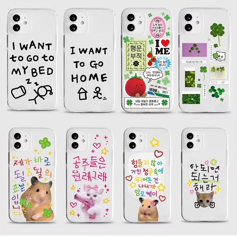 Phone Cases Like Loopy - Korean Ins Cute Four Leaf Clover