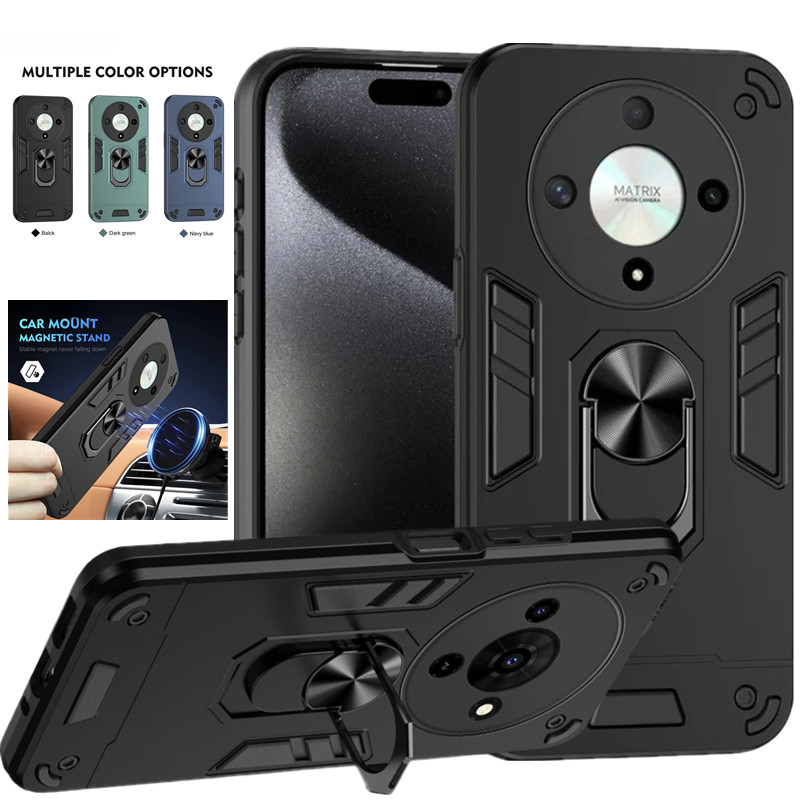 Ring Stand Case - Military Grade Case for Honor Magic8