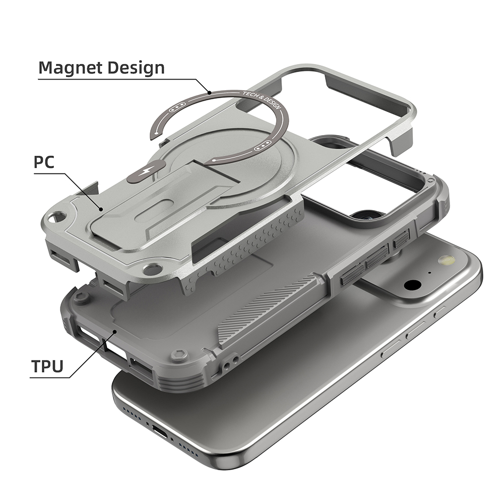 Magnetic Case Compatible Shock - đánh giá và giá Ring Stand Case