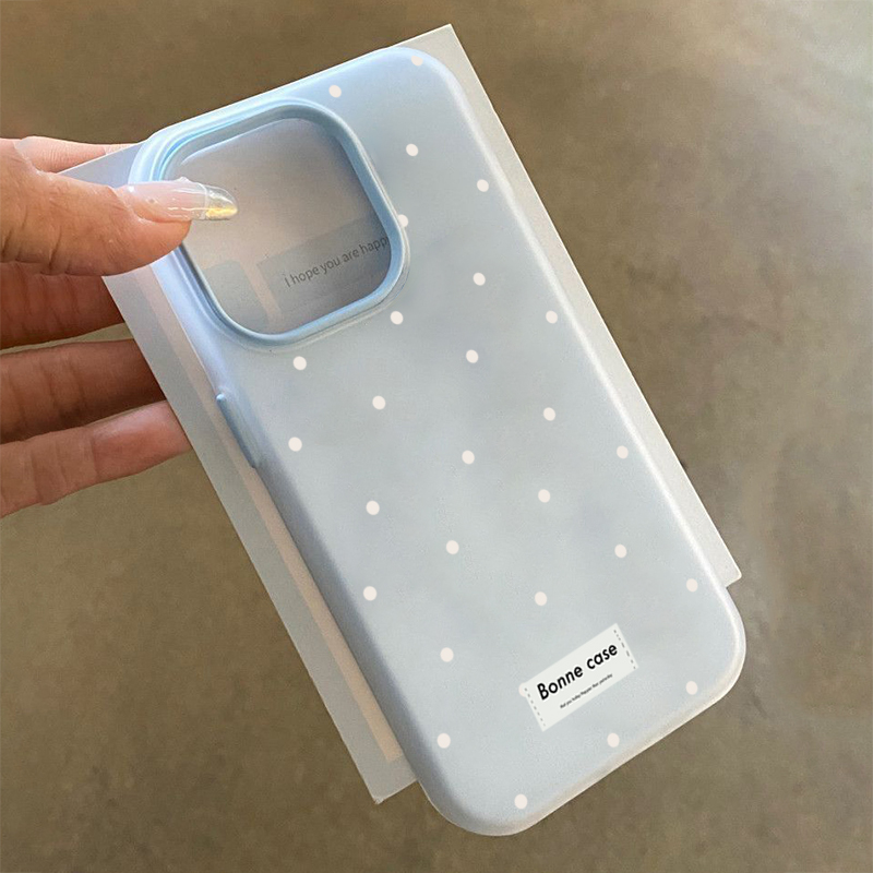 Cute White Polka Dots Design 2 - đánh giá và giá Phone Cases Samsung S25 Fe
