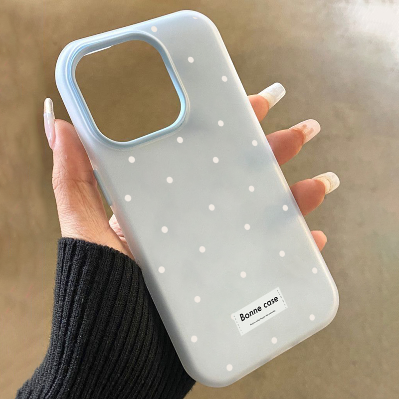 Cute White Polka Dots Design 2 - đánh giá và giá Phone Cases Samsung S25 Fe