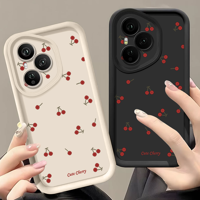 Mini Red Cherry Printed Soft T - đánh giá và giá Phone Cases Honor