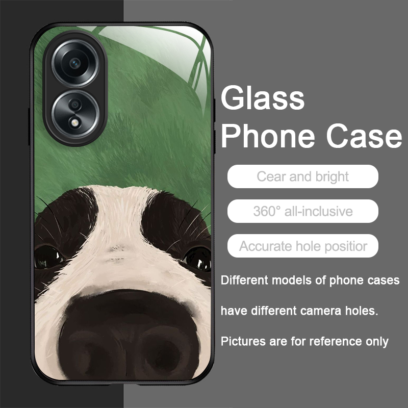 Oil Painting Yellow Dog Black  - đánh giá và giá Phone Cases Realme