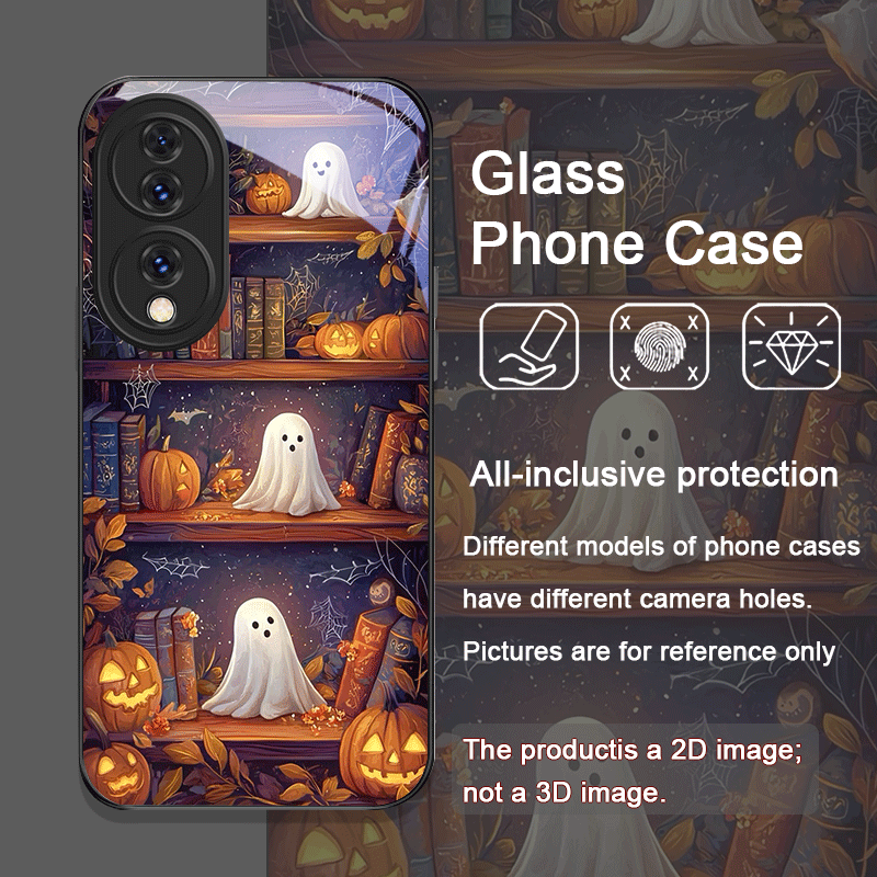 Halloween Pumpkin Ghost Booksh - đánh giá và giá Phone Cases Honor