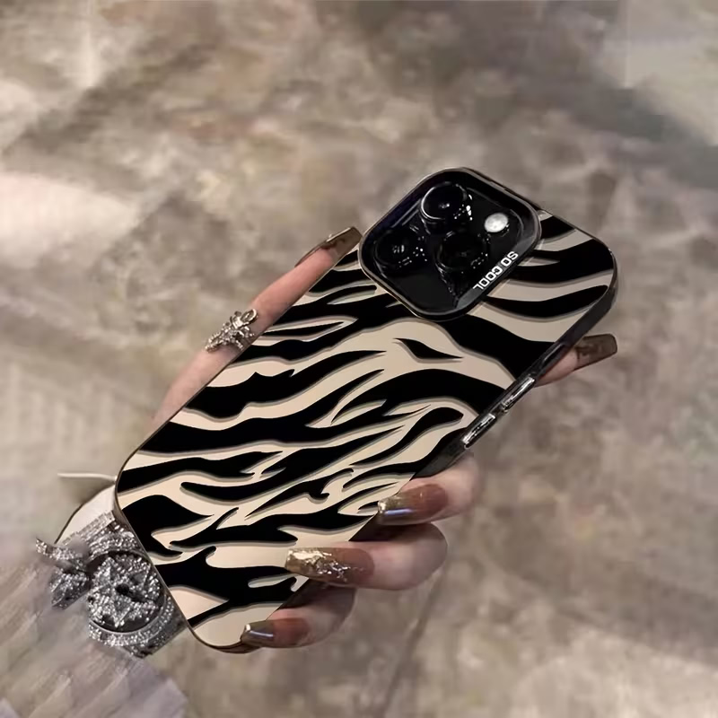 Zebra Pattern Black Advanced I - đánh giá và giá Phone Cases Like Loopy