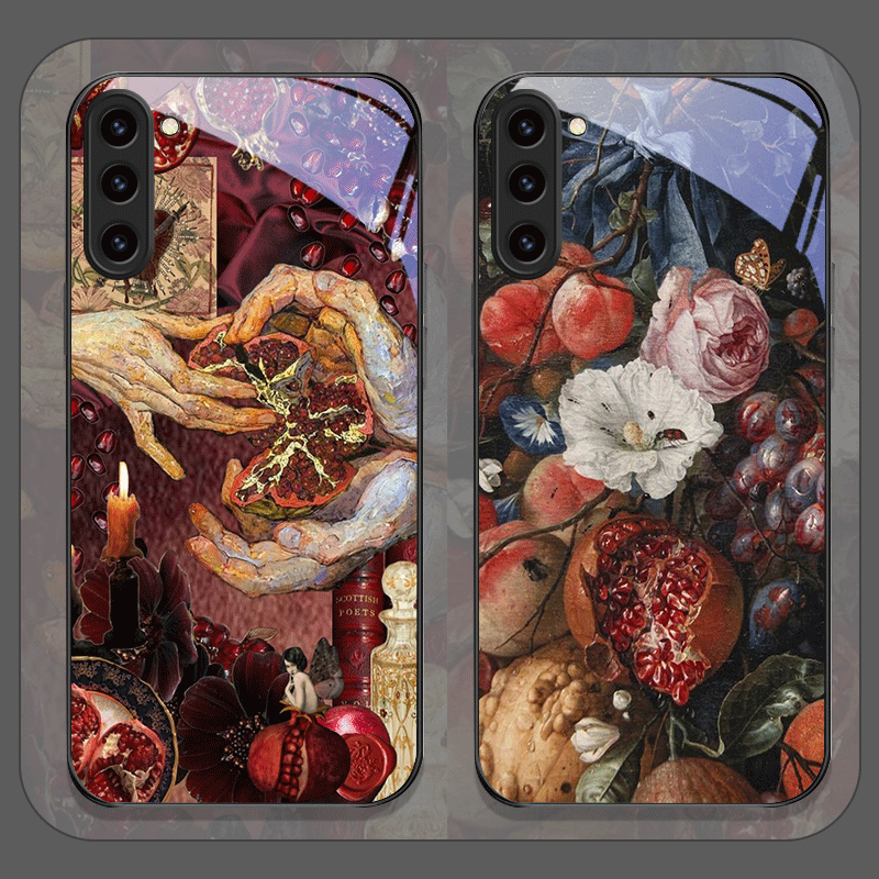 Luxurious Pomegranate Flower P - đánh giá và giá Phone Cases Samsung S25 Fe