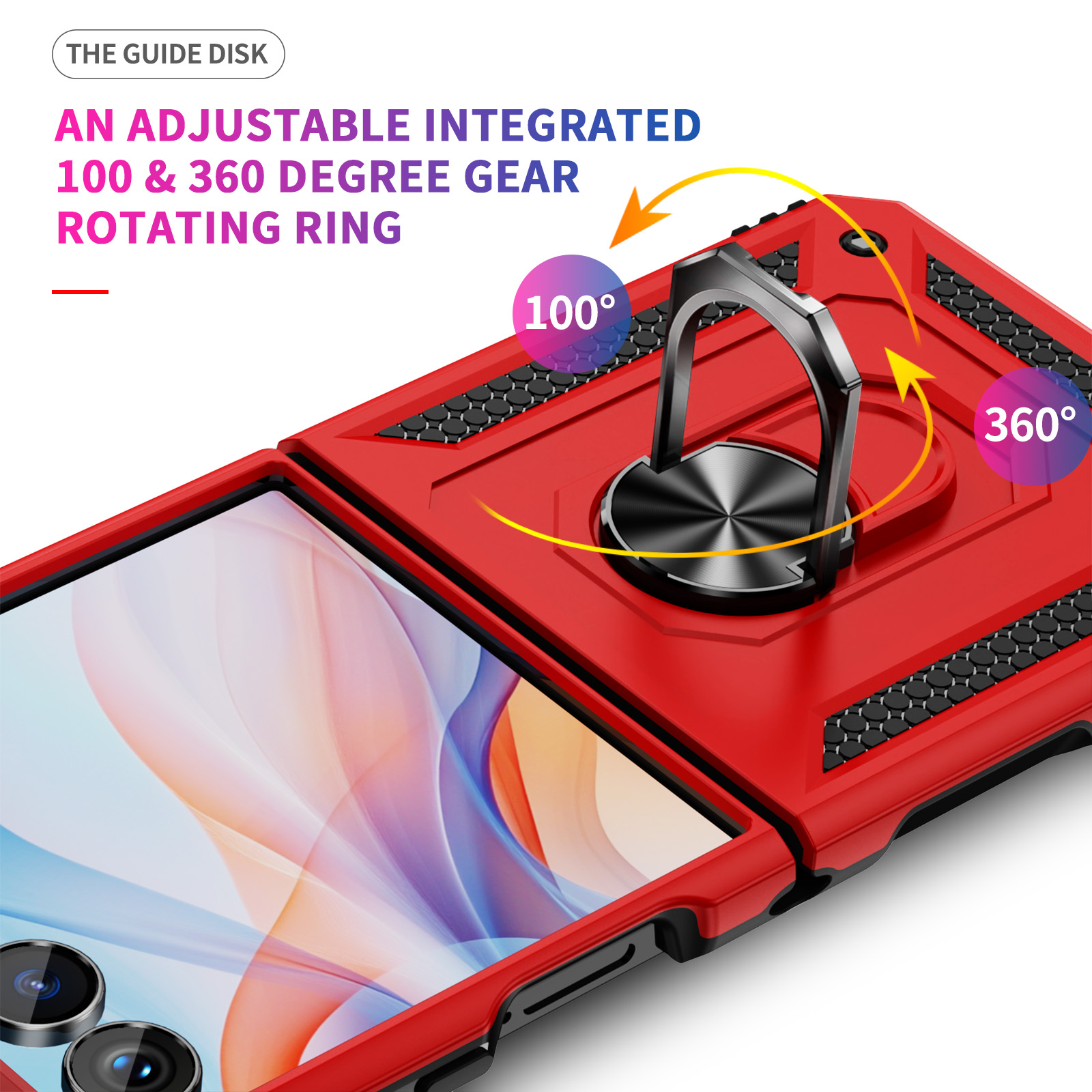 Military-grade Shockproof Phon - đánh giá và giá Ring Stand Case