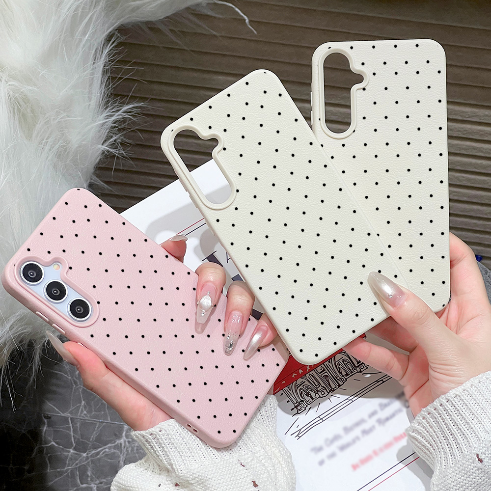 Ins Polka Dots Phone Case For  - đánh giá và giá Phone Cases Samsung S25 Fe