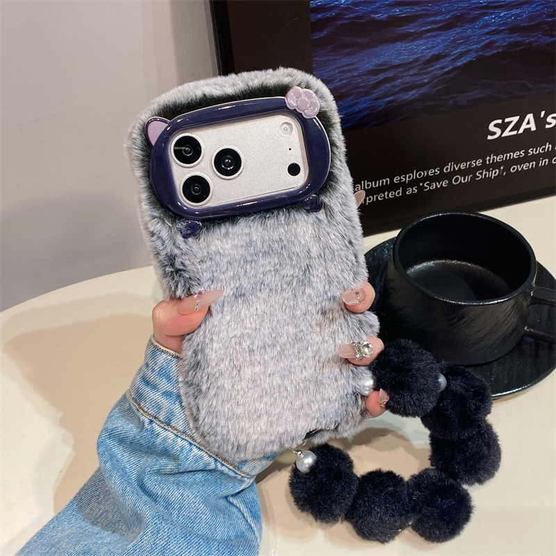Luxury Solid Colors Furry Plus - đánh giá và giá Phone Cases Iphone 17
