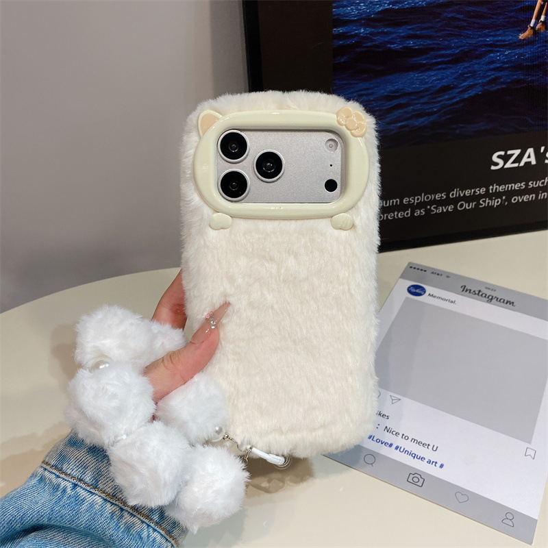Luxury Solid Colors Furry Plus - đánh giá và giá Phone Cases Iphone 17