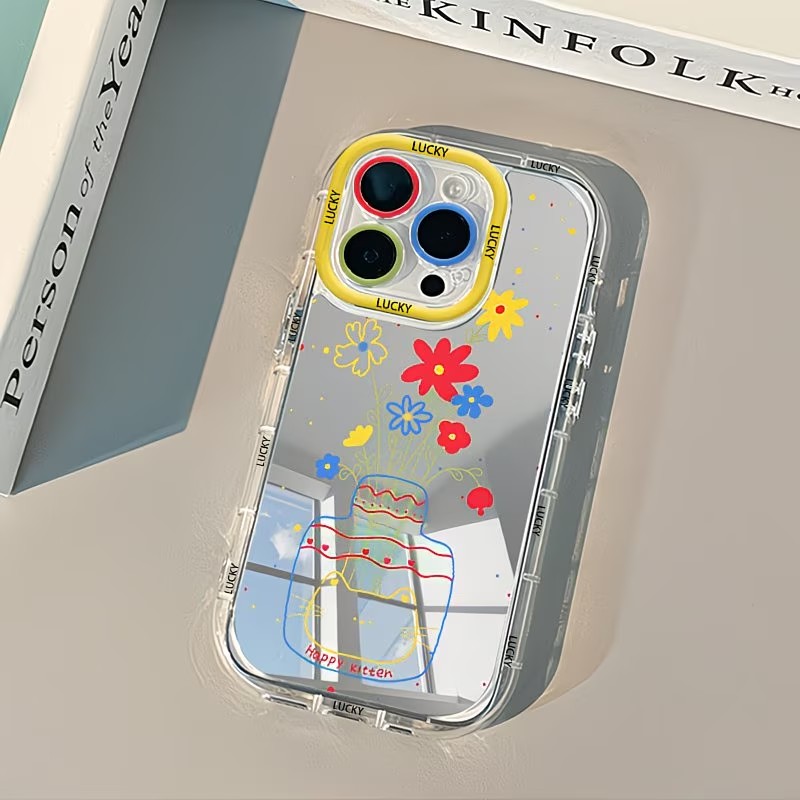 Summer Daisy Cat Vase Design M - đánh giá và giá Phone Cases Like Loopy