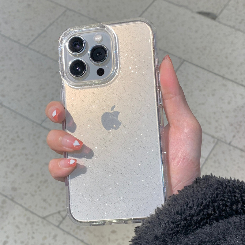 Transparent Simple Glitter Pho - đánh giá và giá Phone Cases Like Loopy