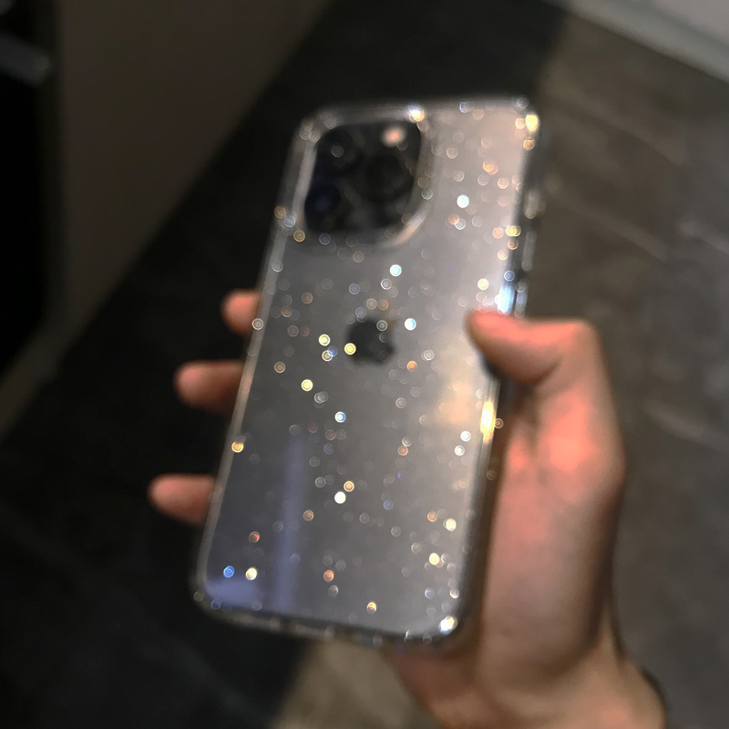 Transparent Simple Glitter Pho - đánh giá và giá Phone Cases Like Loopy