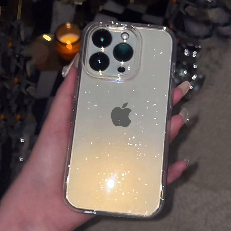 Transparent Simple Glitter Pho - đánh giá và giá Phone Cases Like Loopy