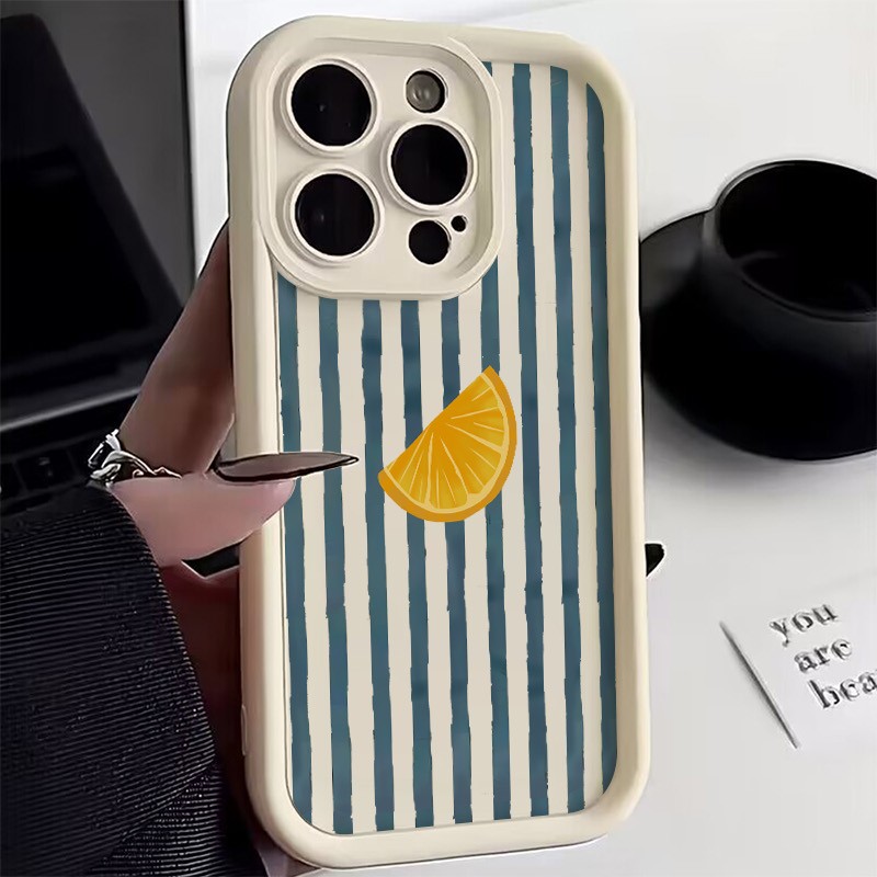 Striped Lemon Slice Pattern Ph - đánh giá và giá Phone Cases Like Loopy