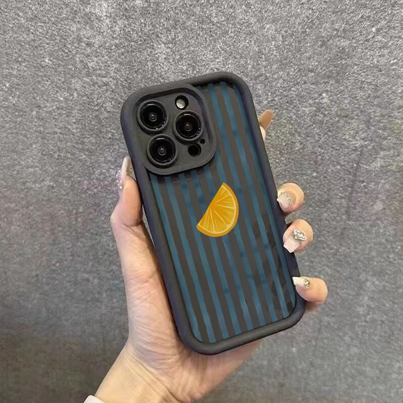 Striped Lemon Slice Pattern Ph - đánh giá và giá Phone Cases Like Loopy