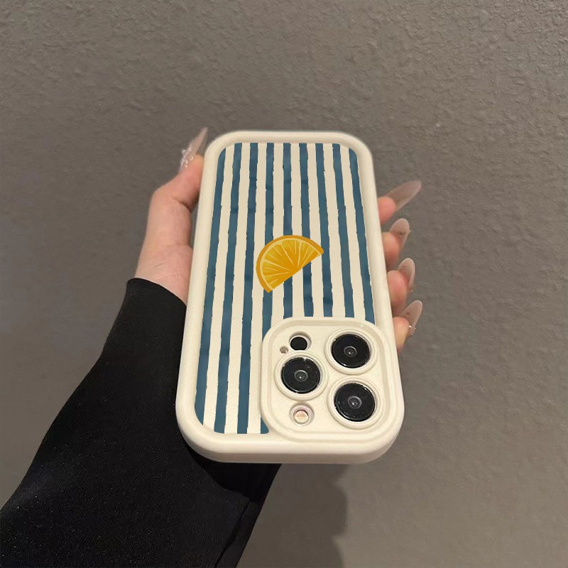 Striped Lemon Slice Pattern Ph - đánh giá và giá Phone Cases Like Loopy