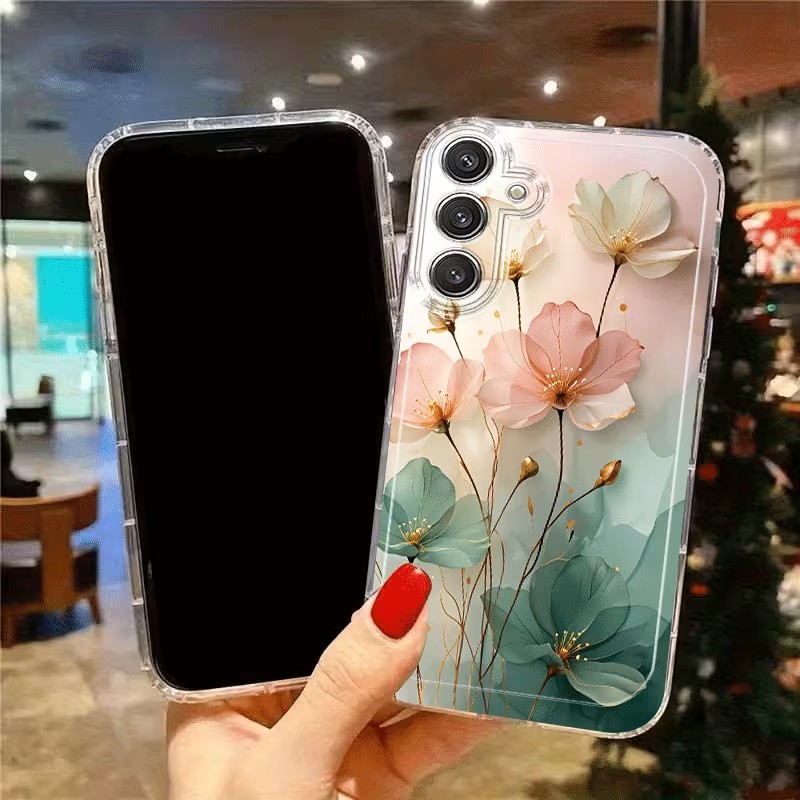 Anti-Slip Clear Phone Case For - đánh giá và giá Phone Cases Samsung S24