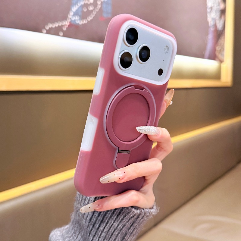 Luxury Colorful Jelly Metal Ri - đánh giá và giá Ring Stand Case