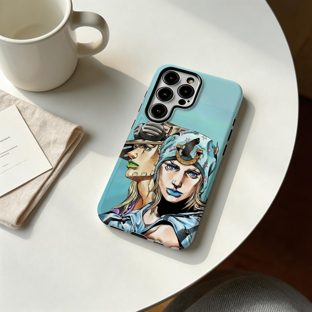 Hot cool Anime J-JOJO Steel Ba - đánh giá và giá Phone Cases Samsung S24