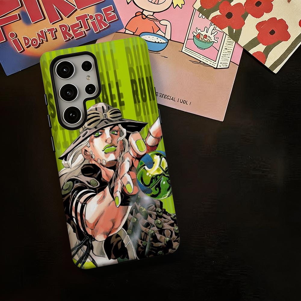 Hot cool Anime J-JOJO Steel Ba - đánh giá và giá Phone Cases Samsung S24