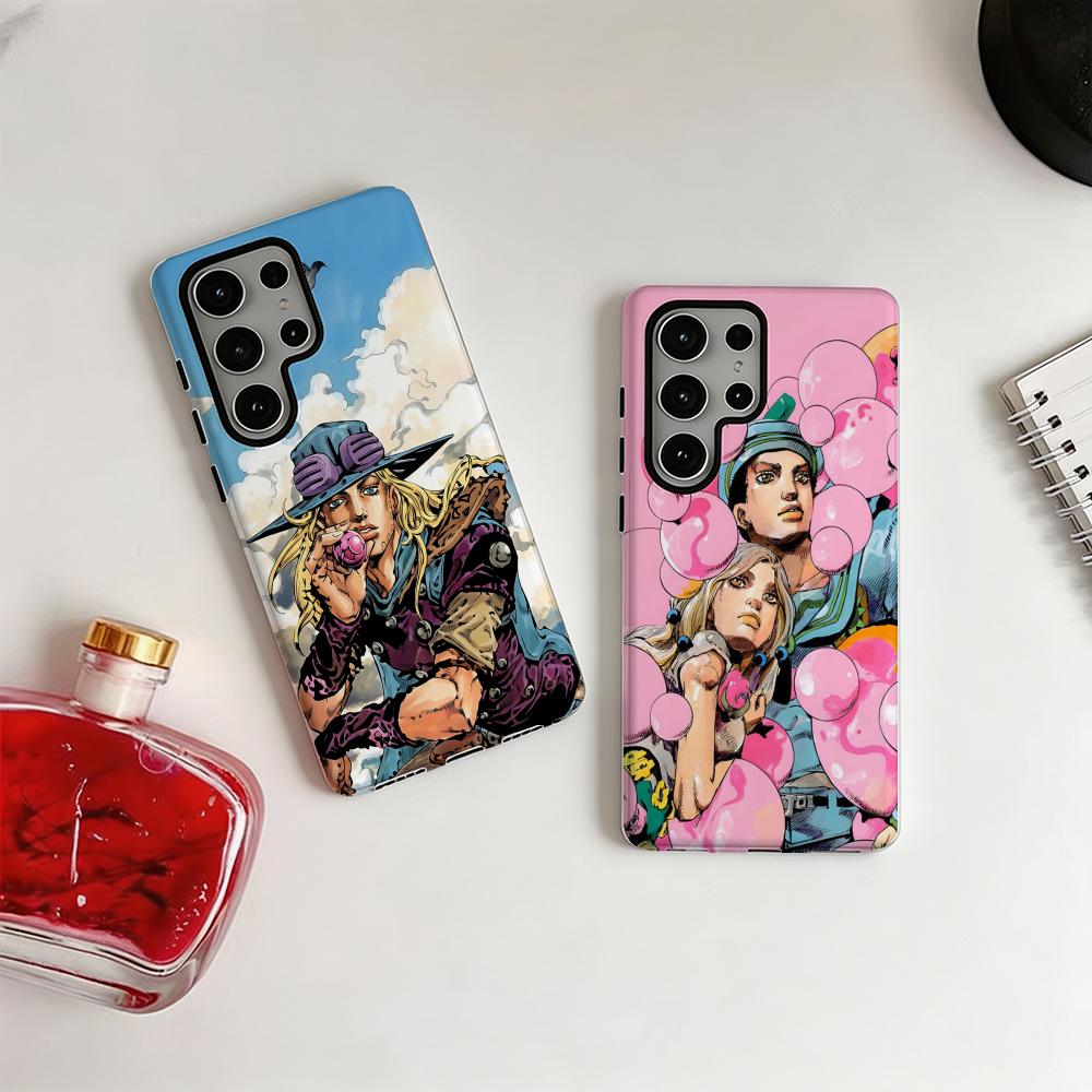Hot cool Anime J-JOJO Steel Ba - đánh giá và giá Phone Cases Samsung S24