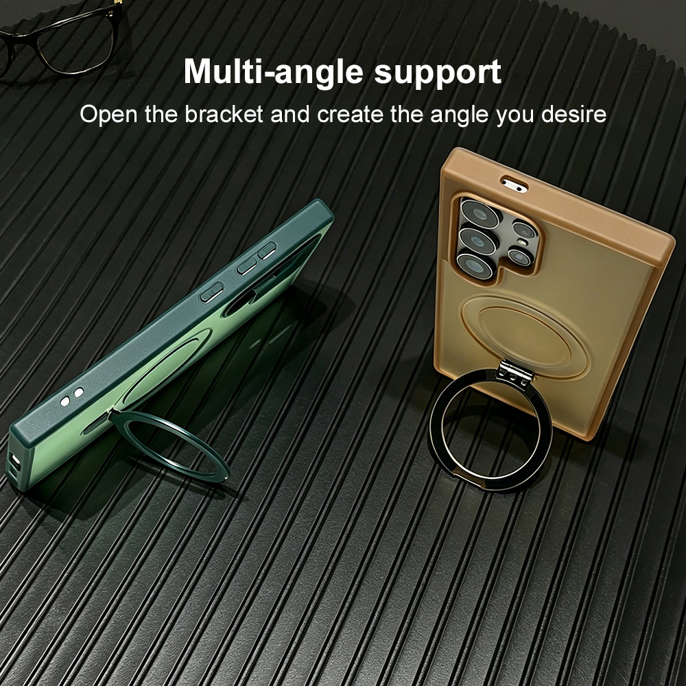 Skin-Feel Magnetic Stand Phone - đánh giá và giá Ring Stand Case