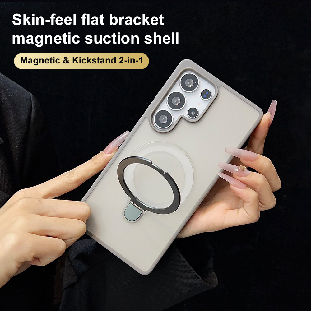 Skin-Feel Magnetic Stand Phone - đánh giá và giá Ring Stand Case