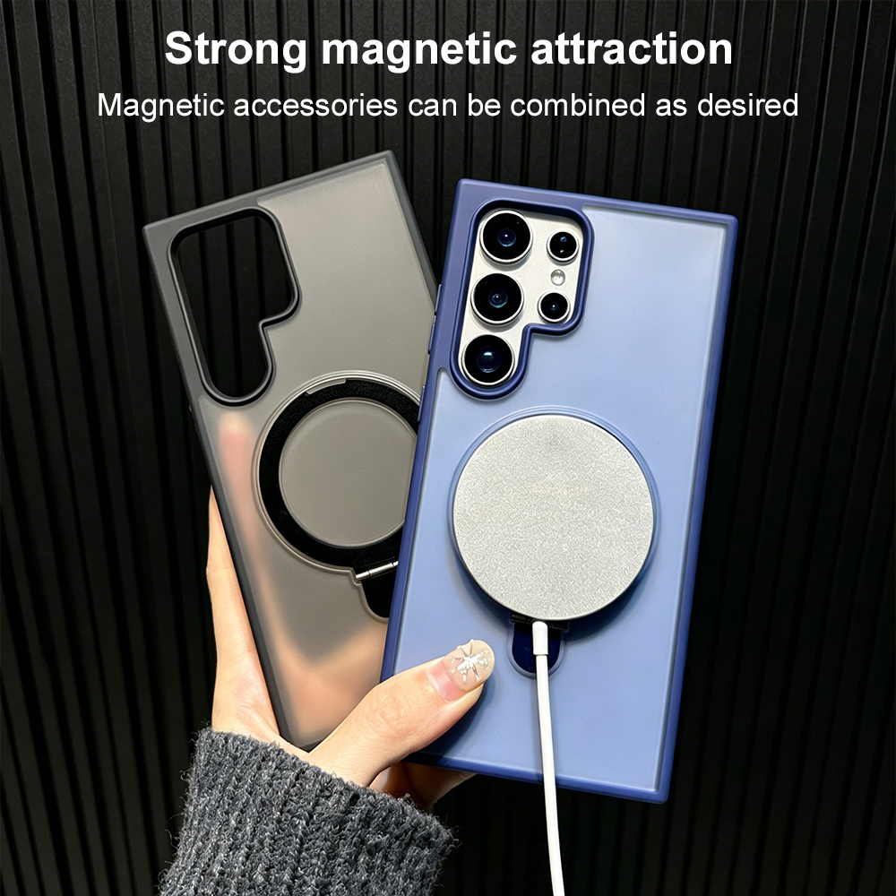 Skin-Feel Magnetic Stand Phone - đánh giá và giá Ring Stand Case