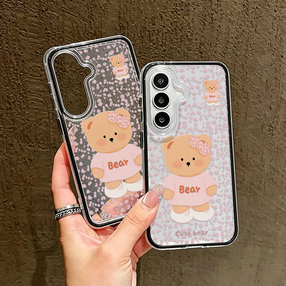 Cute Bear Two-in-one Phone Cas - đánh giá và giá Phone Cases Samsung S24
