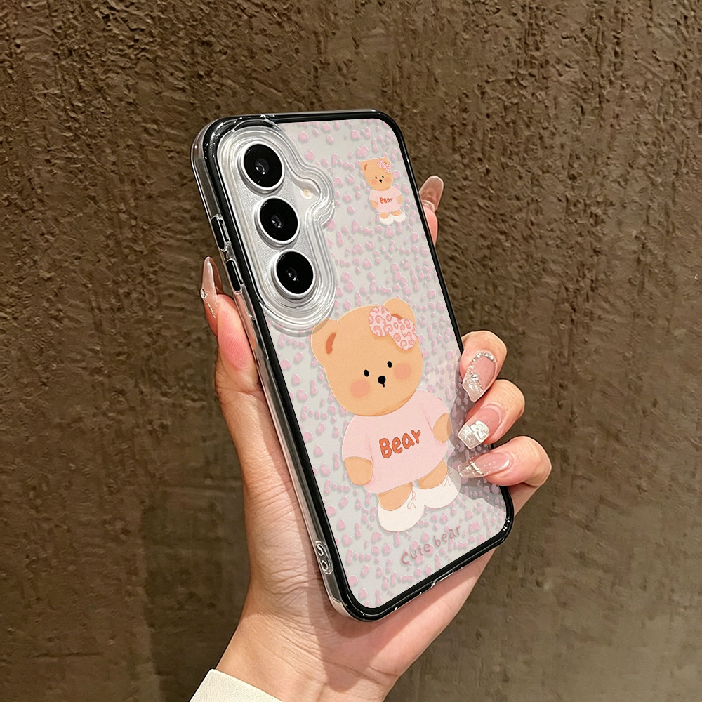 Cute Bear Two-in-one Phone Cas - đánh giá và giá Phone Cases Samsung S24