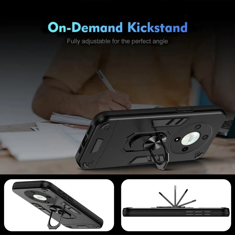 Military Grade Case for Honor  - đánh giá và giá Ring Stand Case