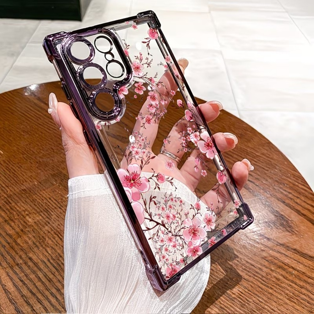 Cherry Blossom Electroplated F - đánh giá và giá Phone Cases Samsung S25 Fe