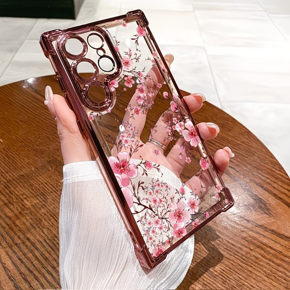 Cherry Blossom Electroplated F - đánh giá và giá Phone Cases Samsung S25 Fe