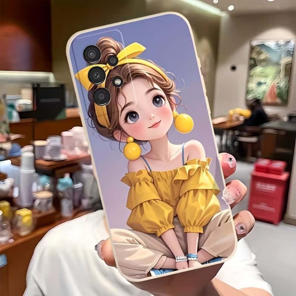 Cute Cartoon Girl Pattern Desi - đánh giá và giá Phone Cases Samsung S25 Fe